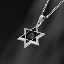 Load image into Gallery viewer, Star Of David Pendant - Silver