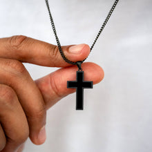 Load image into Gallery viewer, Stone Cross (Large) - Stealth