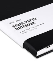 Load image into Gallery viewer, Stone Paper Notebook - Black