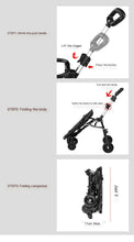 Load image into Gallery viewer, Portable Lightweight Baby Stroller for On-the-Go Parents (One Set) - # BAGEG11010007