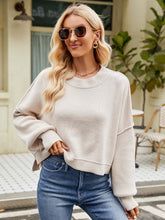 Load image into Gallery viewer, Stylish Short-Length Loose Fit Long Sleeve Sweater | NCS