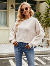Load image into Gallery viewer, Stylish Short-Length Loose Fit Long Sleeve Sweater | NCS