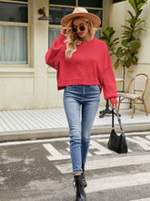 Load image into Gallery viewer, Stylish Short-Length Loose Fit Long Sleeve Sweater | NCS