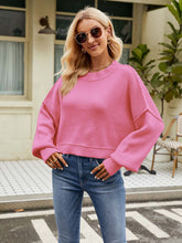 Load image into Gallery viewer, Stylish Short-Length Loose Fit Long Sleeve Sweater | NCS