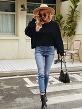 Load image into Gallery viewer, Stylish Short-Length Loose Fit Long Sleeve Sweater | NCS