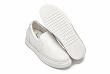 Load image into Gallery viewer, CALTO - T1022 - 2.6 Inches Taller (White) - Lightweight Nappa Leather Loafer