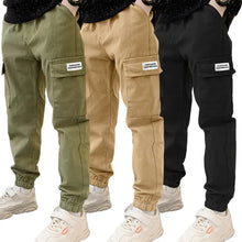 Load image into Gallery viewer, Boys Cargo Pants Spring Autumn - # BOAA11410006