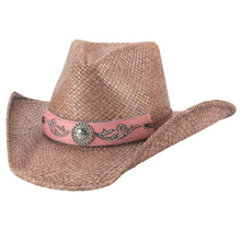 Load image into Gallery viewer, Bullhide Tennessee River - Straw Cowgirl Hat