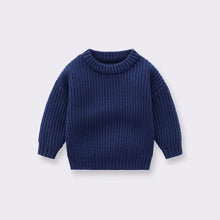 Load image into Gallery viewer, Baby Boys Girls Children Autumn And Winter Loose Knitted Coat Sweater - # BOAA111010001