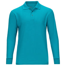 Load image into Gallery viewer, Boys/ Unisex Long Sleeve Pique Polo Shirt