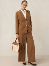 Load image into Gallery viewer, Lyocell Linen Drawstring Straight Leg Pants RACHEL