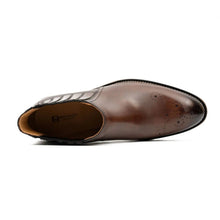 Load image into Gallery viewer, Thick - soled Chelsea Boots Brown