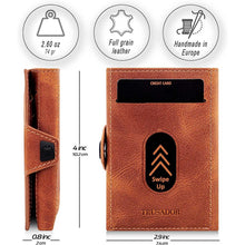 Load image into Gallery viewer, Toscana Trifold Leather Wallet