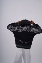 Load image into Gallery viewer, "Trust Your Journey" Gothic Graphic Hoodie