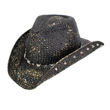 Load image into Gallery viewer, Peter Grimm Turbio - Straw Cowboy Hat