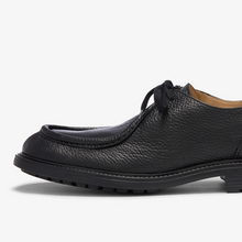 Load image into Gallery viewer, Men's Black Pebbled Leather Tuscan Moc Boot