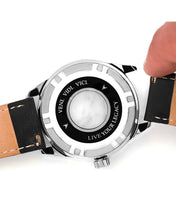 Load image into Gallery viewer, Classic Leather - Slate Blue 22mm