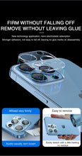 Load image into Gallery viewer, 9D Camera Lens Tempered Glass For iPhone 14 13 12 11 Pro Max Mini Screen Protector XR X XS Max 7 8 Plus SE 2020 Protective Glass Anti-Scratch Tempered Glass Camera Protector
