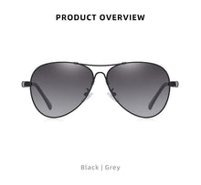 Load image into Gallery viewer, BARCUR Polarized Pilot Sunglasses for Men – Stylish Anti Blue Light UV400 Protection Gradient Mirror Lens Stainless Steel Trendy Frame – Fashion Aviator Sun Glasses for Men Ideal for Driving Travel Summer & Outdoor Activities