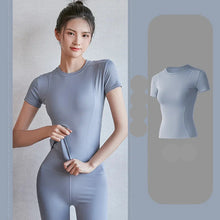 Load image into Gallery viewer, Feel the Flow Women's Yoga T Shirt