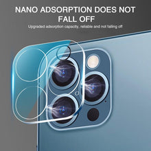 Load image into Gallery viewer, 9D Camera Lens Tempered Glass For iPhone 14 13 12 11 Pro Max Mini Screen Protector XR X XS Max 7 8 Plus SE 2020 Protective Glass Anti-Scratch Tempered Glass Camera Protector