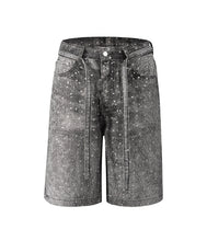 Load image into Gallery viewer, NOIR RHINESTONE SHORTS