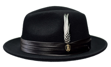 Load image into Gallery viewer, Bruno Capelo Giovani 100% Australian Wool Dress Fedora Hat