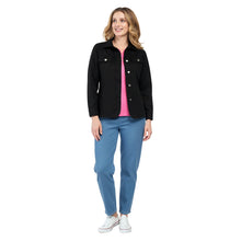 Load image into Gallery viewer, Women's Button Front Brushed Twill Jacket