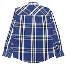 Load image into Gallery viewer, V1826 Brandon Long sleeves Plaid Shirt - Navy