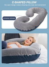 Load image into Gallery viewer, C-Shaped Body Pregnancy Pillow - # WOAA21410003-PRG