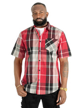 Load image into Gallery viewer, V832 Leon Plaid Shirt - Red