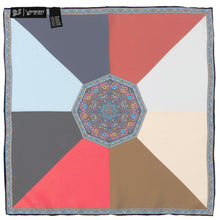 Load image into Gallery viewer, VDP Multi Colored Paisley Pocket Square