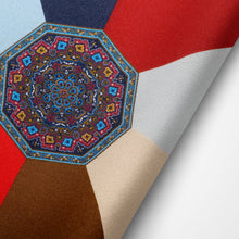 Load image into Gallery viewer, VDP Multi Colored Paisley Pocket Square