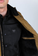Load image into Gallery viewer, Men's Quilted Fur Lined Vest - Camel