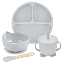 Load image into Gallery viewer, Silicone Baby Feeding Spoon Set - # BAGE21110006
