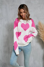 Load image into Gallery viewer, Valentine's Day Heart-Shaped Love Sweater for Women | NCS