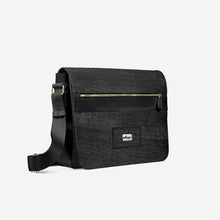 Load image into Gallery viewer, Vegan Luxe City Messenger Bag 16” | BYMANYC ® New York Milano Street Edge