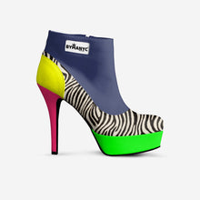 Load image into Gallery viewer, Vegan Platform Ankle Boots BYMANYC ® New York Bold Black