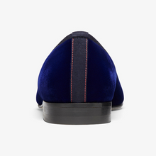 Load image into Gallery viewer, Men's Blue Velvet Slipper II