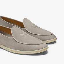 Load image into Gallery viewer, Men's Grigio Suede Viaggio Loafer