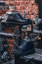Load image into Gallery viewer, TOTO - W0982 - 3.3 Inches Taller (Black) - Low Top Chunky Sole Cap-Toe Casual Derbies