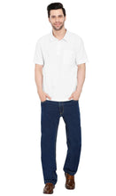 Load image into Gallery viewer, Men's Short Sleeve Pique Polo Shirt in Cotton Blend with Front Pocket