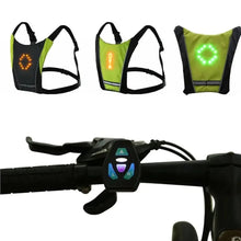 Load image into Gallery viewer, BrightRide LED Cycling Vest with Storage