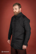 Load image into Gallery viewer, Gambeson 14th Cent. Black