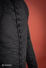 Load image into Gallery viewer, Gambeson 14th Cent. Black