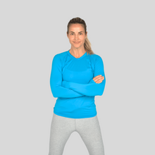 Load image into Gallery viewer, Laguna Long-Sleeve Women's Sun Shirt - Heathered