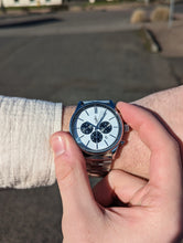 Load image into Gallery viewer, White and Black Chronograph