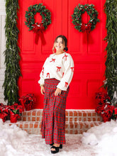 Load image into Gallery viewer, Women Cute Red Bow Decor Christmas Sweater | NCS