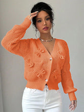 Load image into Gallery viewer, Women's Fashion Ultra-Short Cardigan Long Sleeve Sweater | NCS