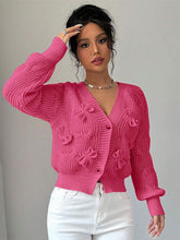 Load image into Gallery viewer, Women's Fashion Ultra-Short Cardigan Long Sleeve Sweater | NCS